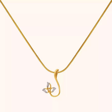 18 KT Diamond Pendant